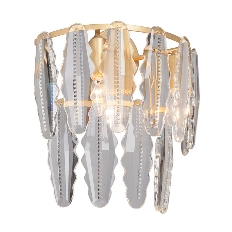 Бра Maogan Textured Sconce Золотой Прозрачный (Transparent) в Саратове | Loft Concept 