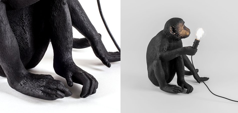 Настольная Лампа SELETTI MONKEY LAMP SITTING VERSION Настольная Лампа SELETTI MONKEY LAMP SITTING VERSION - Loft-Concept в Саратове