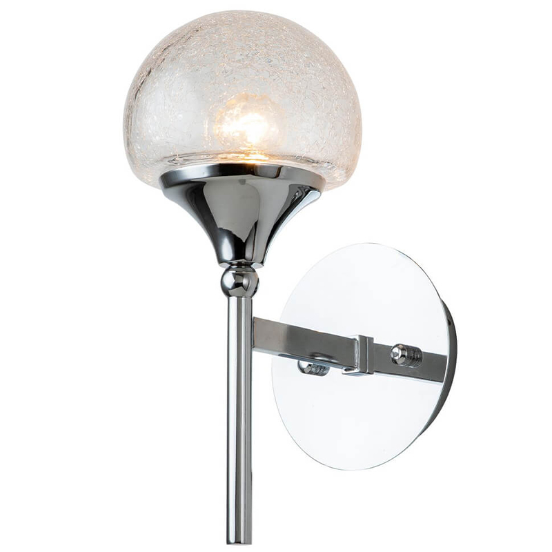 Бра Lluis Wall Lamp Прозрачный Хром Бра Lluis Wall Lamp Прозрачный Хром в Саратове | Loft Concept