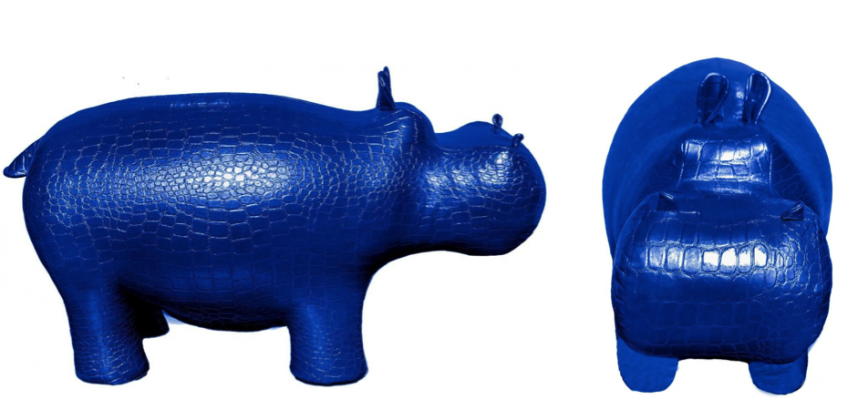 Пуф Бегемот Poof Hippo blue - Loft-Concept в Саратове