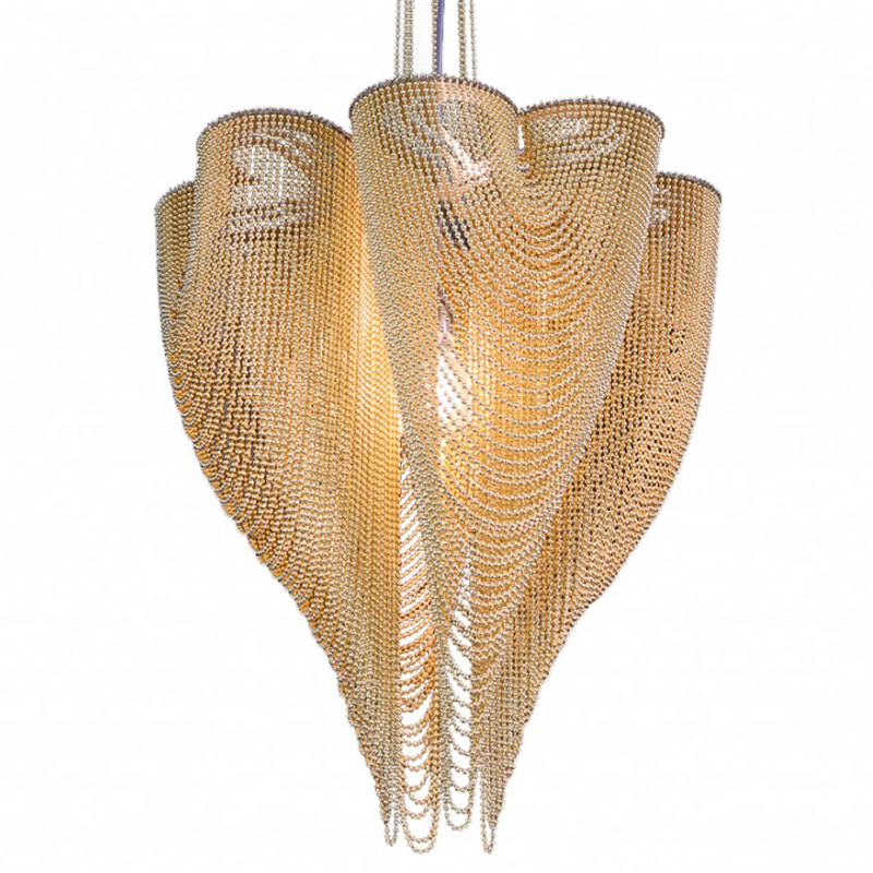 Люстра Willowlamp BabyLove Clover Gold Золотой в Саратове | Loft Concept 