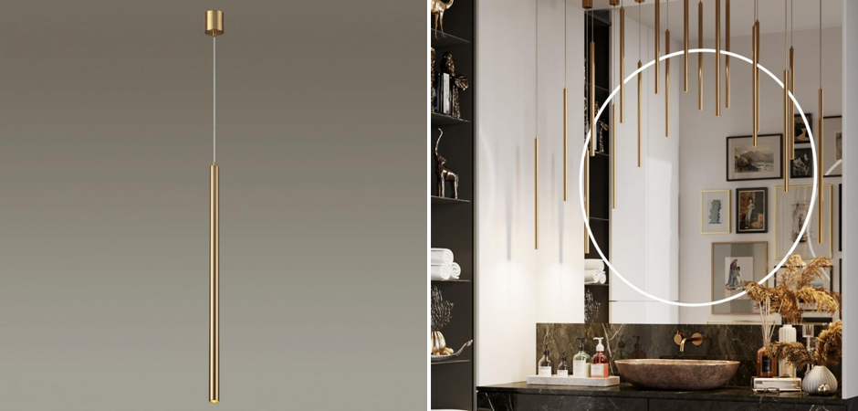 Подвесной светильник Trumpet Tube Gold Подвесной светильник Trumpet Tube Gold - Loft-Concept в Саратове