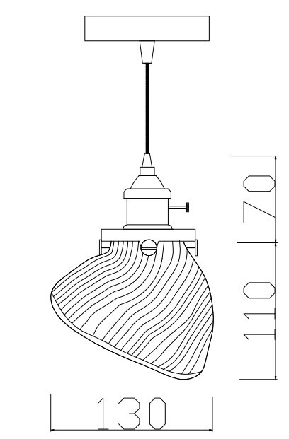 Подвесной светильник Loft Sea Shell в Саратове