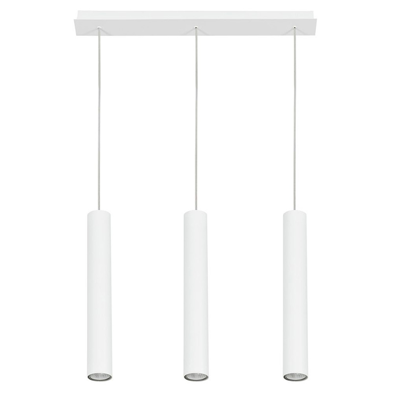 Люстра Luis Chandelier Line white Белый в Саратове | Loft Concept 