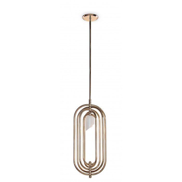 Люстра Delightfull  Turner Pendant Lamp Глянцевое золото в Саратове | Loft Concept 