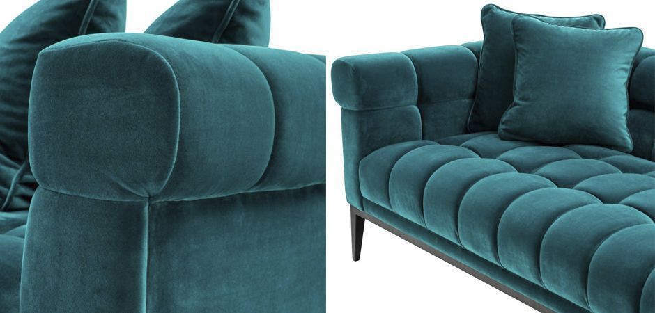 Диван Eichholtz Sofa Aurelio sea green Диван Eichholtz Sofa Aurelio sea green - Loft-Concept в Саратове