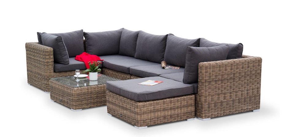 Модульный диван Rottan Grey Модульный диван Rottan Grey - Loft-Concept в Саратове