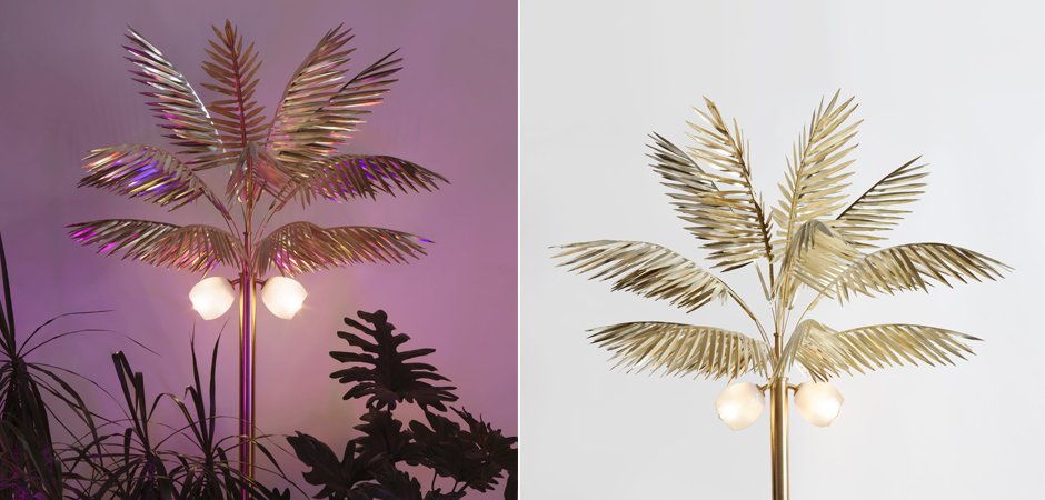 Торшер Palmyra palm tree lamp Торшер Palmyra palm tree lamp - Loft-Concept в Саратове
