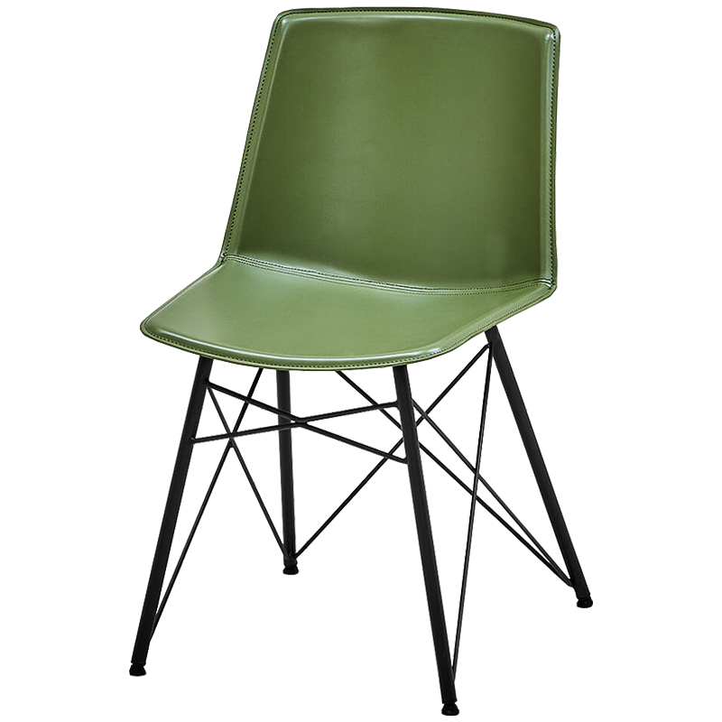 Стул Blaan Stool green Черный Зеленый в Саратове | Loft Concept 