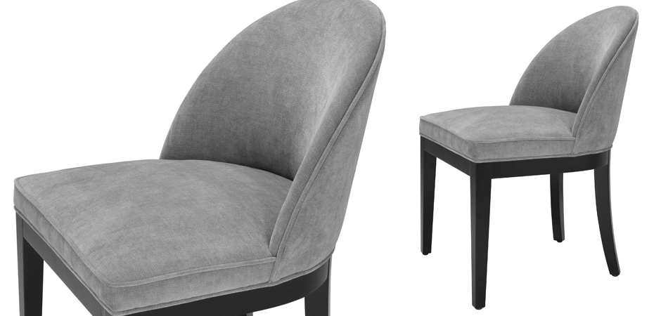 Стул Eichholtz Dining Chair Fallon grey Стул Eichholtz Dining Chair Fallon grey - Loft-Concept в Саратове
