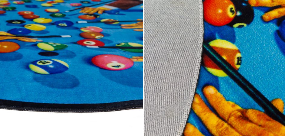 Ковер Seletti Round Rug Snooker Ковер Seletti Round Rug Snooker - Loft-Concept в Саратове