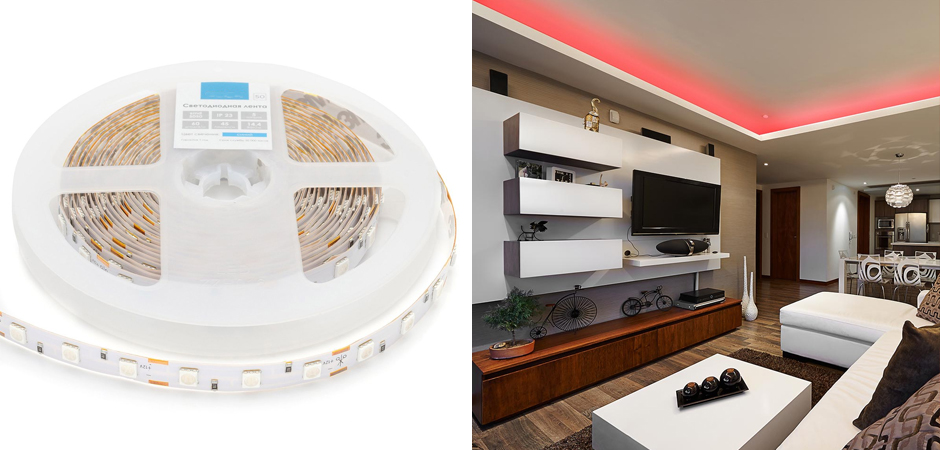 Светодиодная лента 14,4W/m 60LED/m 5050SMD красный Светодиодная лента 14,4W/m 60LED/m 5050SMD красный - Loft-Concept в Саратове