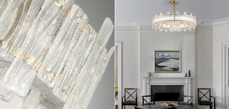 Люстра Circle Cogs Frosty Glass Люстра Circle Cogs Frosty Glass - Loft-Concept в Саратове