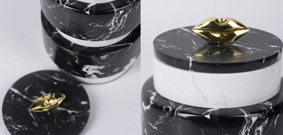 Kelly Wearstler LARGE MELANGE JAR Kelly Wearstler LARGE MELANGE JAR - Loft-Concept в Саратове