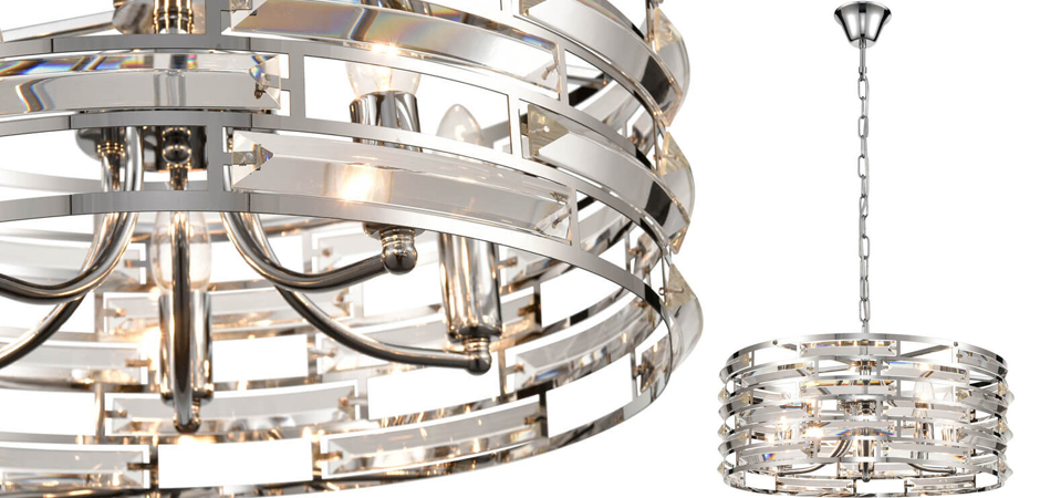 Люстра Chandelier Glass Inserts Люстра Chandelier Glass Inserts - Loft-Concept в Саратове