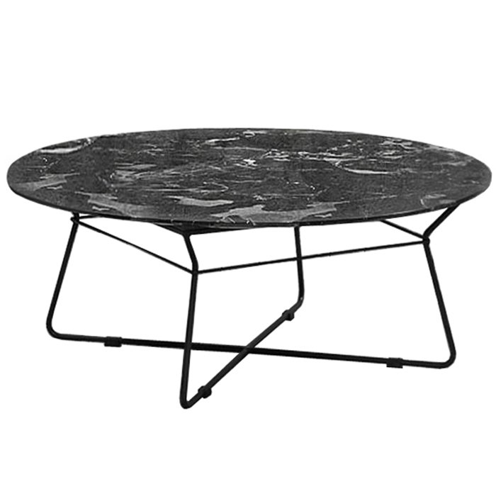 Кофейный стол Marble Coffee Table Черный Черный Мрамор Nero в Саратове | Loft Concept 