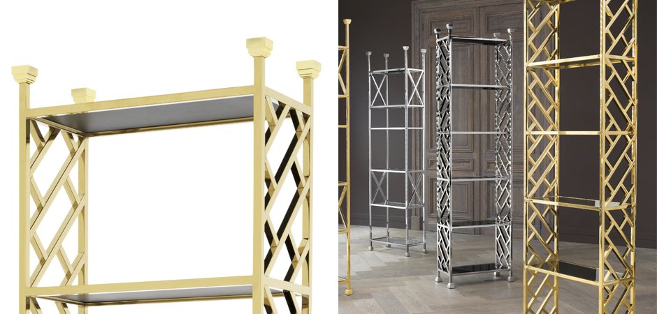 Стеллаж Eichholtz Cabinet Skyler Стеллаж Eichholtz Cabinet Skyler - Loft-Concept в Саратове