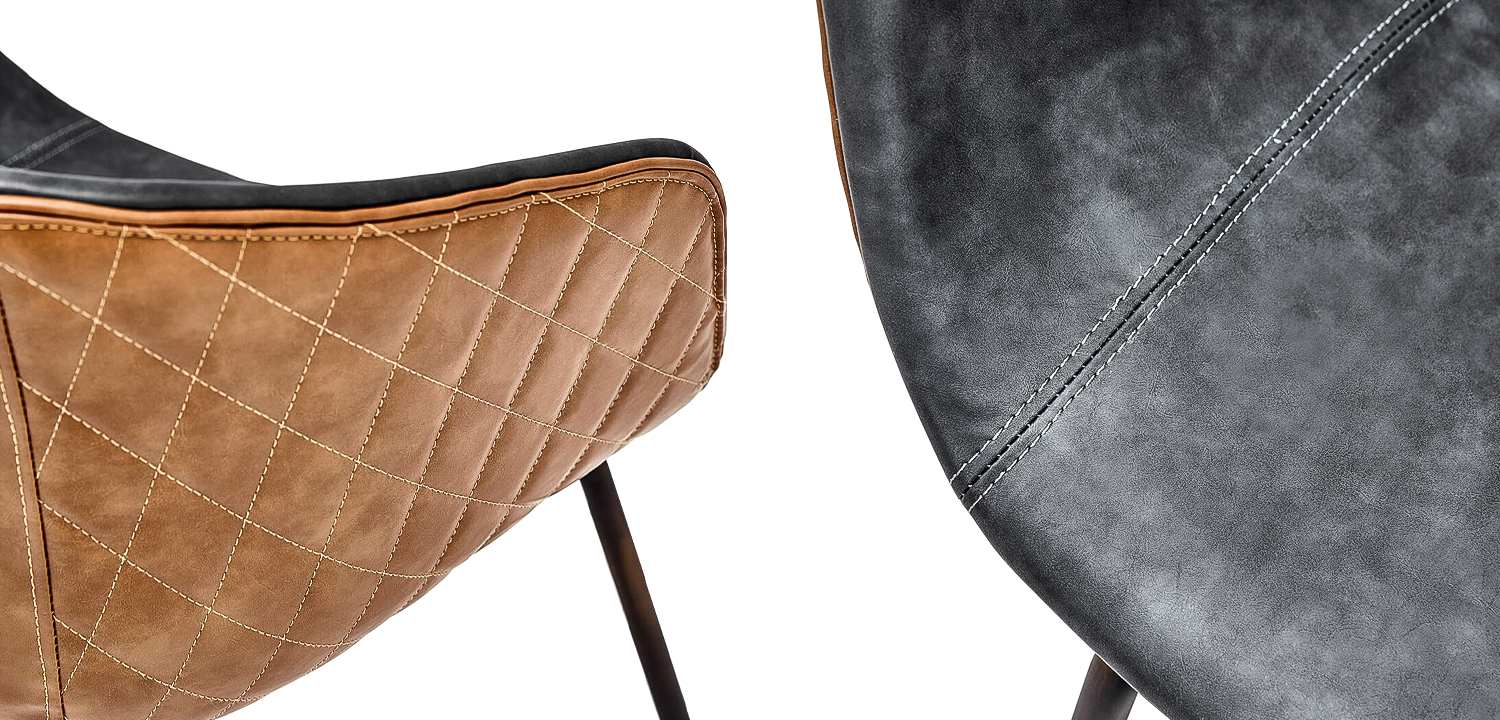 Стул Combi Caramel and Graphite Stool - фото №1