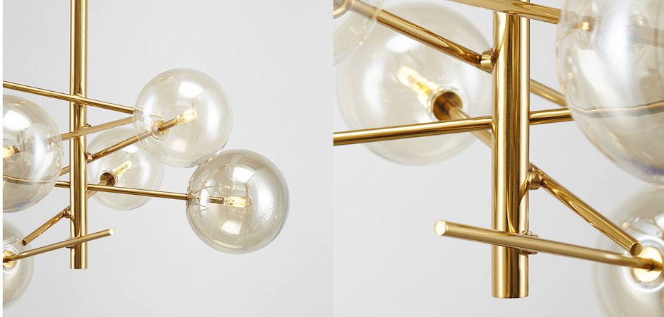 Люстра Bolle hanging lamp Gallotti & radice Люстра Bolle hanging lamp Gallotti & radice - Loft-Concept в Саратове