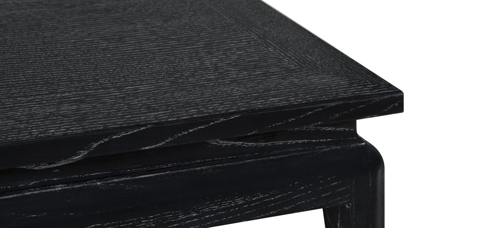 Кофейный стол Black Curved Coffee Table Кофейный стол Black Curved Coffee Table - Loft-Concept в Саратове