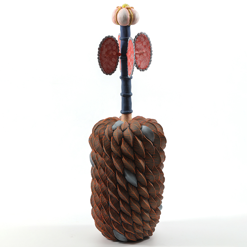 Статуэтка тропический фрукт Pandora Tropical Fruit Orange Brown Pink Flower Мульти в Саратове | Loft Concept 