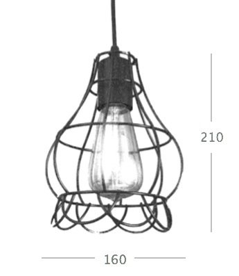 Cветильник Loft Nest Cage №5 в Саратове