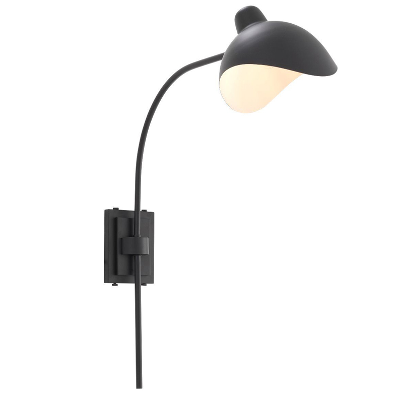 Бра Wall Lamp Pelham Black Черный в Саратове | Loft Concept 