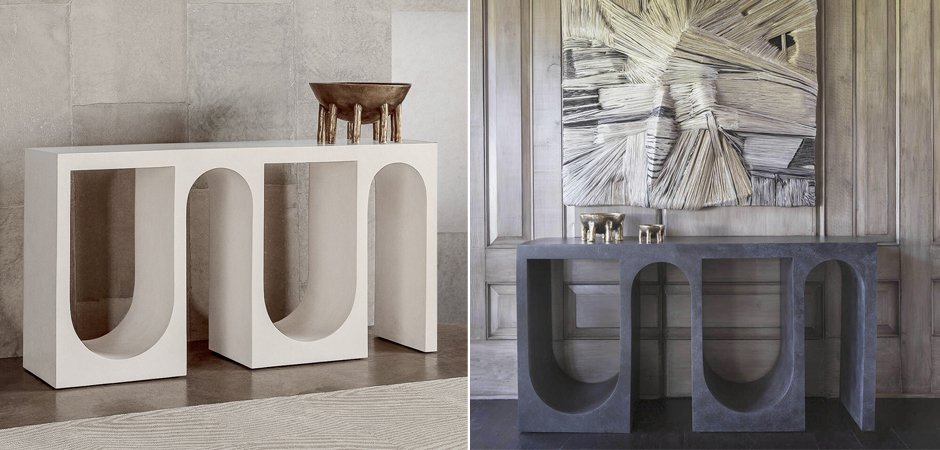 Консоль ROXBURY CONSOLE Grey Консоль ROXBURY CONSOLE Grey - Loft-Concept в Саратове
