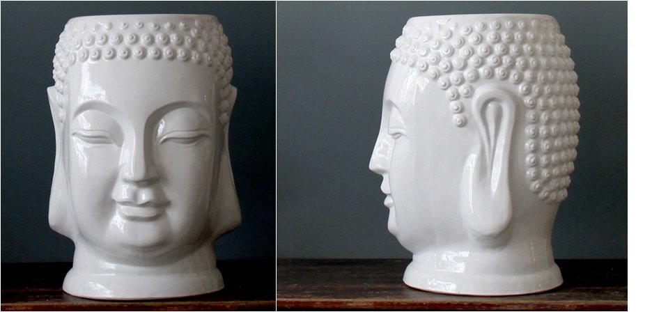 Керамический табурет White buddha Керамический табурет White buddha - Loft-Concept в Саратове