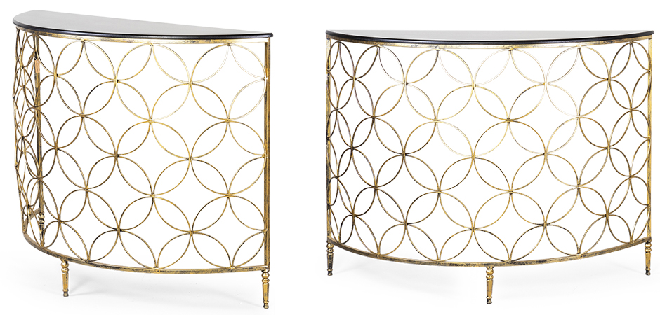 Комплект консолей Gold Lace Console Комплект консолей Gold Lace Console - Loft-Concept в Саратове
