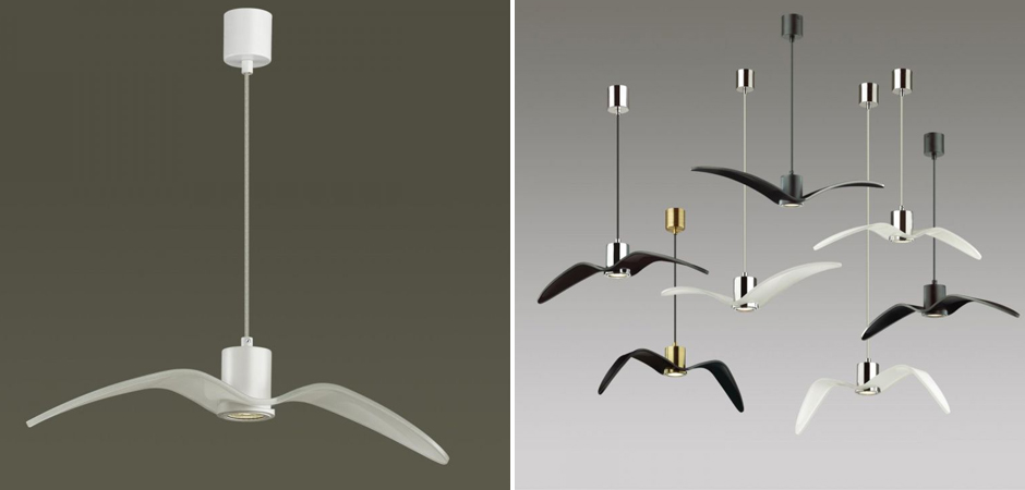 Подвесной светильник Seagull Average белый Подвесной светильник Seagull Average белый - Loft-Concept в Саратове