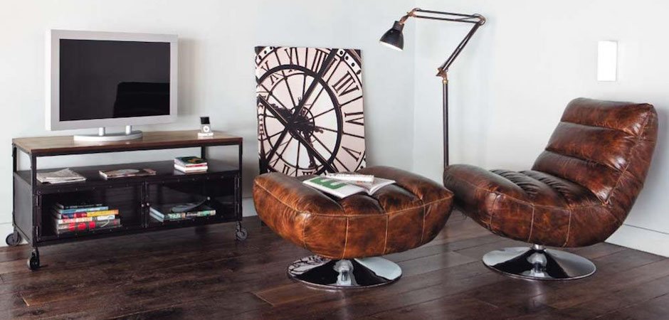 Тумба в стиле Индастриал на колёсах Industrial Bar Oak Chest mini Тумба в стиле Индастриал на колёсах Industrial Bar Oak Chest mini - Loft-Concept в Саратове