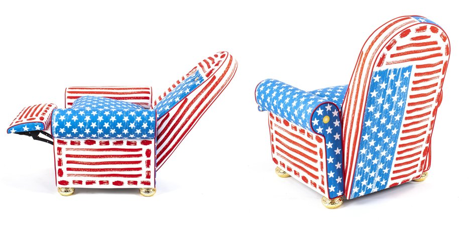 Кресло Seletti Lazy Painter USA Кресло Seletti Lazy Painter USA - Loft-Concept в Саратове