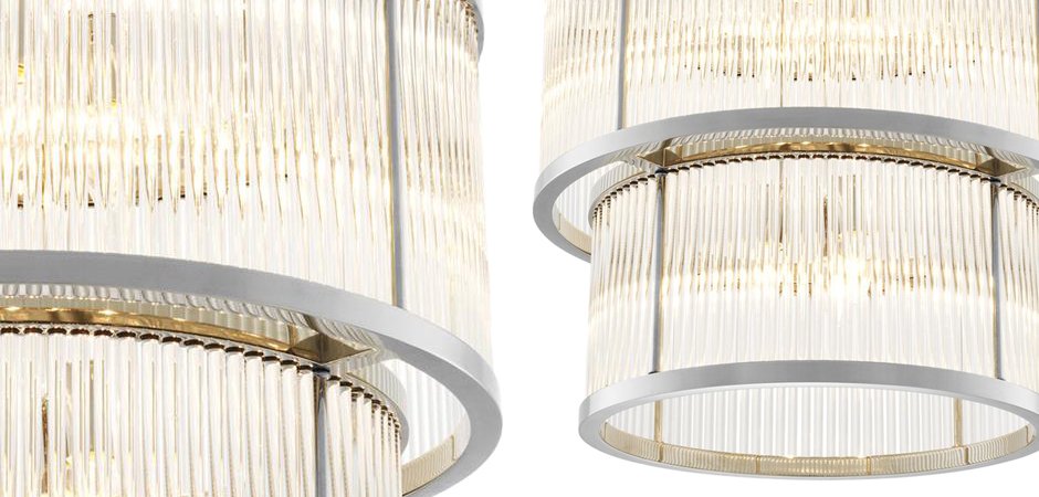 Люстра Chandelier Palmera Nickel - Loft-Concept в Саратове