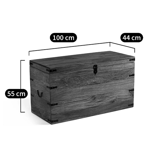 Деревянный сундук из массива манго Mango Wooden Chest Brown в Саратове