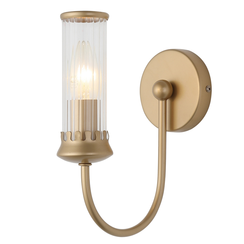 Бра Morgane Sconce gold Золотой Прозрачный в Саратове | Loft Concept 