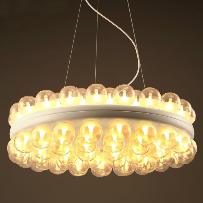 Люстра Eddy Light Chandelier Double Plate  в Саратове | Loft Concept 