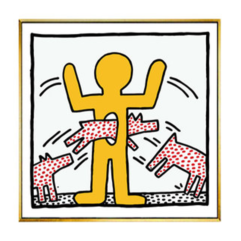 Постер Keith Haring 19 Мульти в Саратове | Loft Concept 