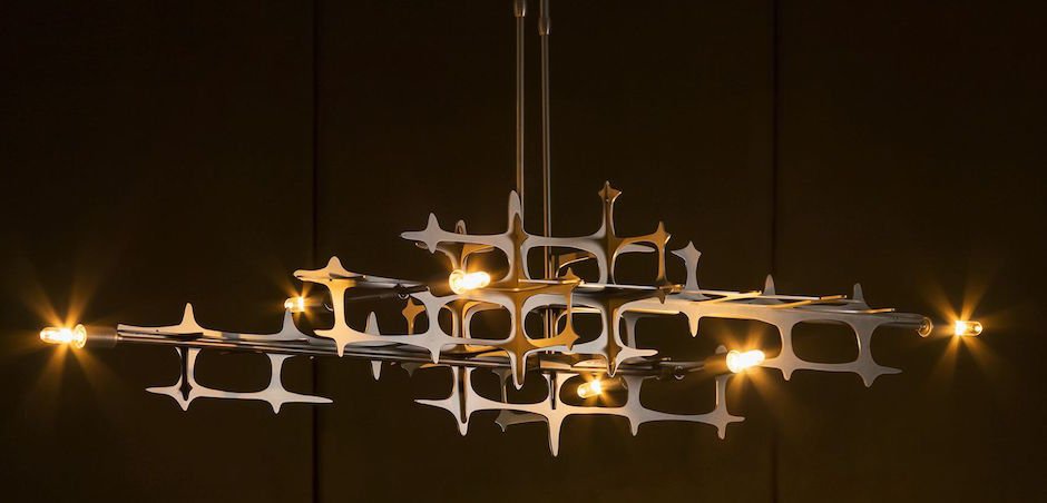 Люстра HUBBARDTON FORGE GRID PENDANT Люстра HUBBARDTON FORGE GRID PENDANT - Loft-Concept в Саратове