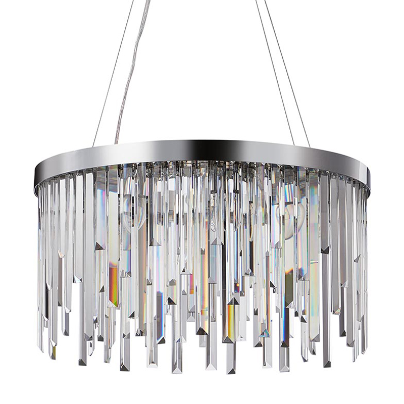 Люстра Bennett Chandelier chrome 60 Хром Прозрачный в Саратове | Loft Concept 