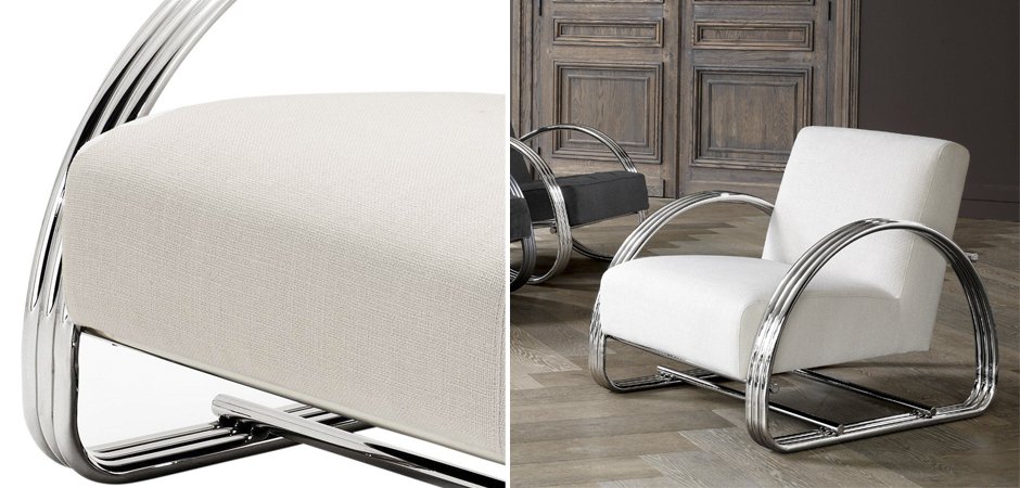 Кресло Eichholtz Chair Basque Кресло Eichholtz Chair Basque - Loft-Concept в Саратове