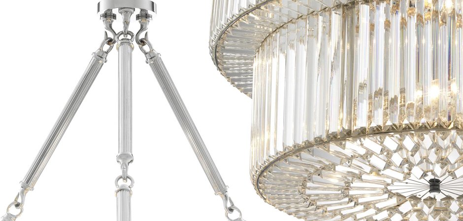 Люстра Chandelier Infinity Double Nickel Люстра Chandelier Infinity Double Nickel - Loft-Concept в Саратове