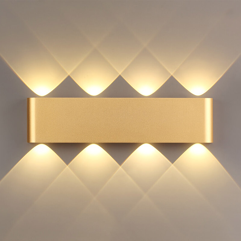 Бра Obverse Gold Rectangle B Wall lamp Золотой в Саратове | Loft Concept 