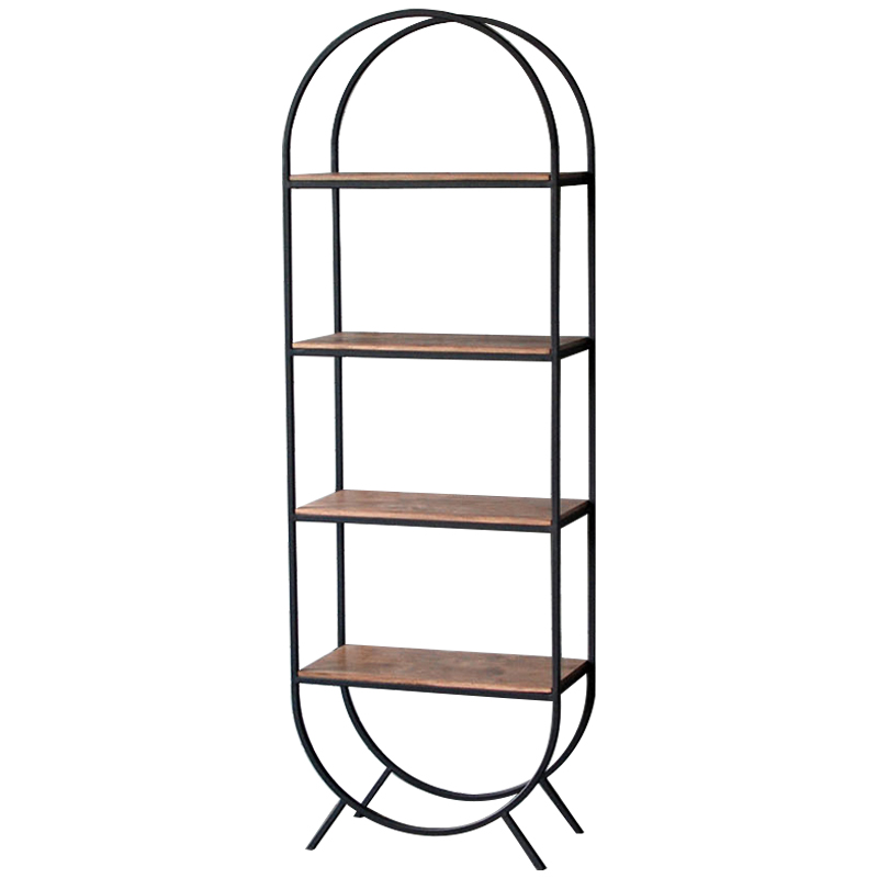 Стеллаж Lugo Industrial Metal Rust Black Rack Коричневый Черный Стеллаж Lugo Industrial Metal Rust Black Rack Коричневый Черный в Саратове | Loft Concept