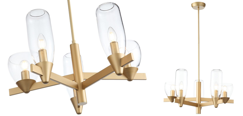 Люстра Houston 5 lamps Люстра Houston 5 lamps - Loft-Concept в Саратове