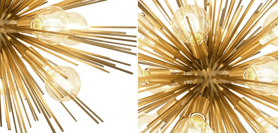 Люстра Chandelier Boivin Brass Люстра Chandelier Boivin Brass - Loft-Concept в Саратове