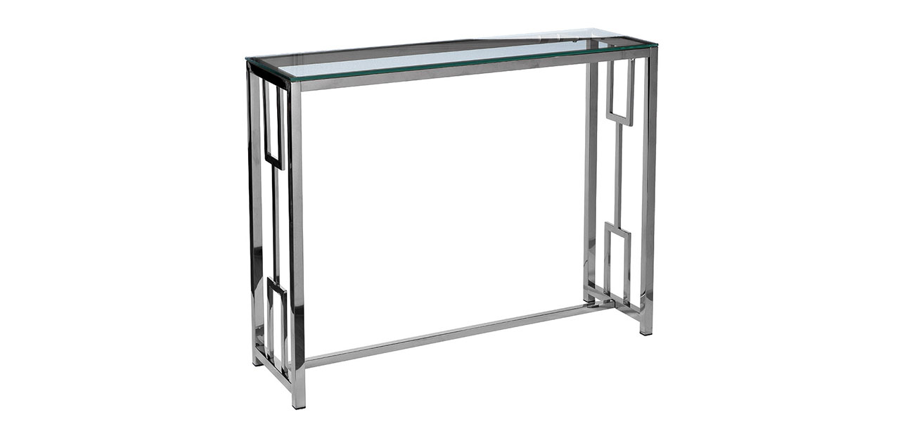 Стеклянная консоль Rikki - фото