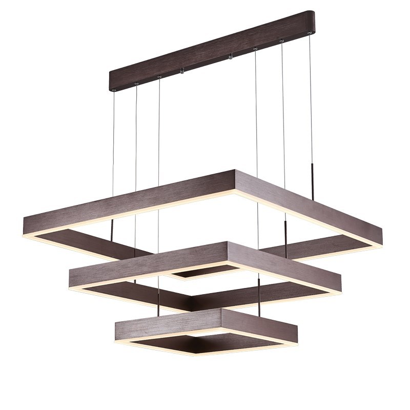 Люстра Ribbon Squares Chandelier Темная бронза в Саратове | Loft Concept 