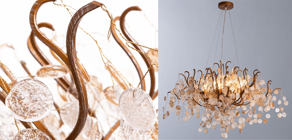 Люстра FAIRYTREE Chandelier Amber Pendants 100 Люстра FAIRYTREE Chandelier Amber Pendants 100 - Loft-Concept в Саратове