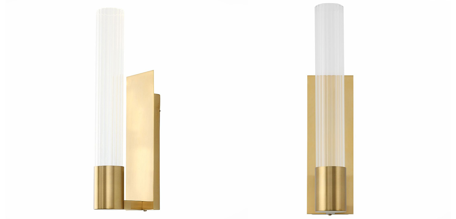 Бра Jenae Glass Tube Wall Lamp - фото